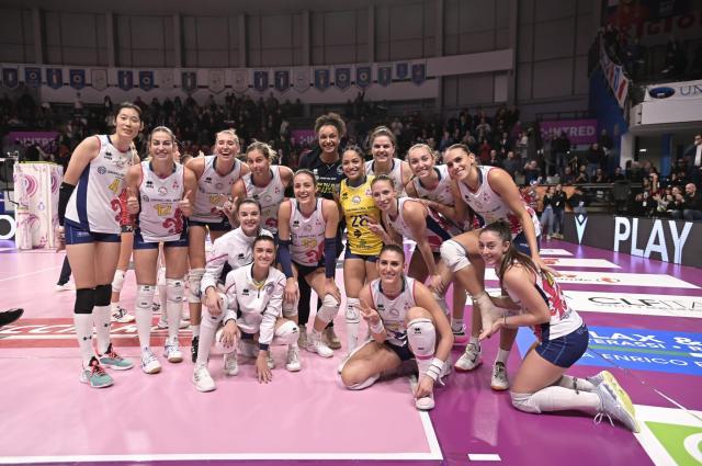 斯坎迪奇胜贝加莫 朱婷得分上双助球队赛季第9胜